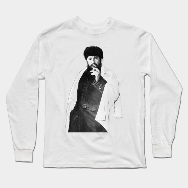 Dripped Out Fidel Castro Long Sleeve T-Shirt by RevolutionToday